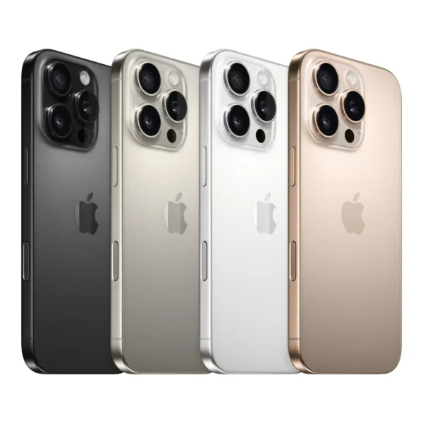 Apple iPhone 16 Pro in all colors