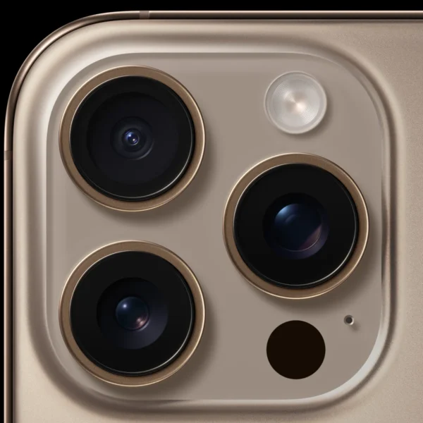 Apple iPhone 16 Pro camera close-up