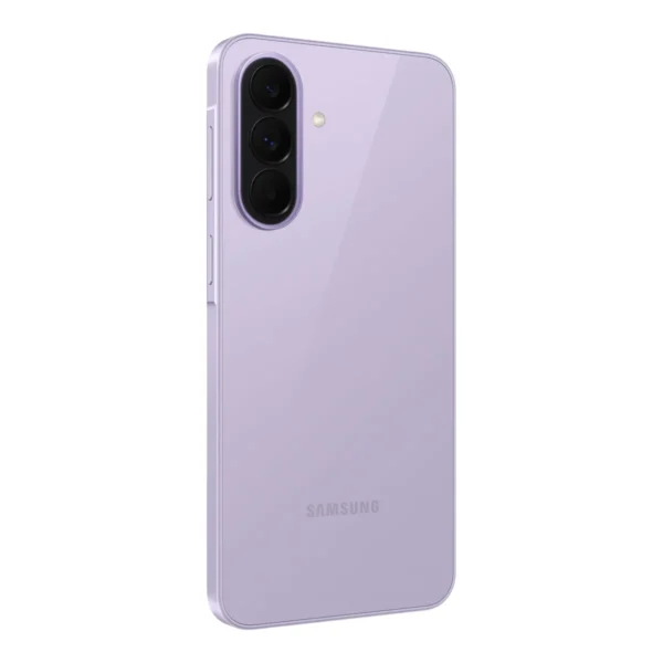 Samsung Galaxy A37 5G angled view showing side frame and rear cameras