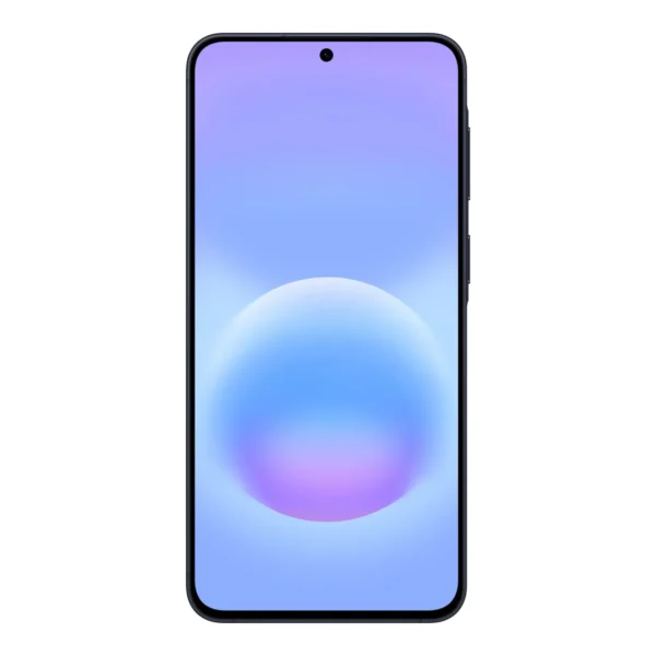 Front view of the Samsung Galaxy A57 5G showing the display