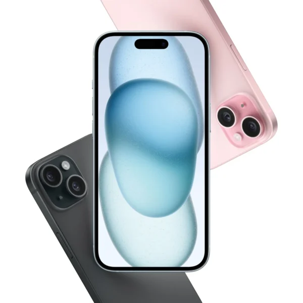 Apple iPhone 15 Plus in use
