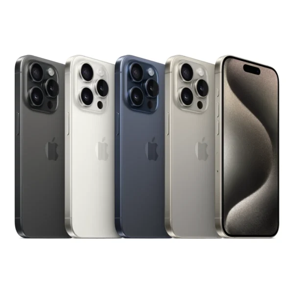 Apple iPhone 15 Pro in all colors