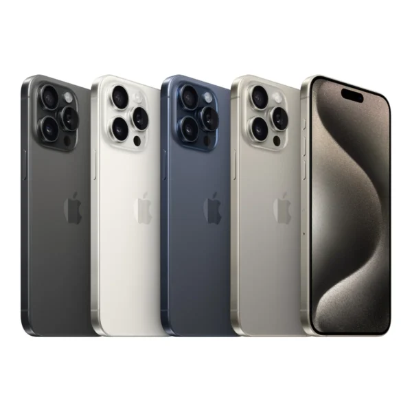 Apple iPhone 15 Pro Max in all colors