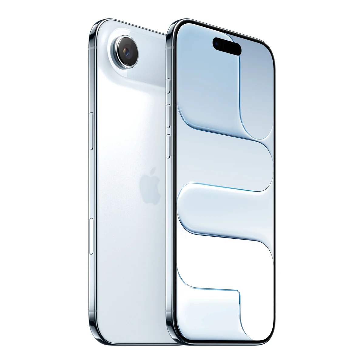 Apple iPhone Air, front and back