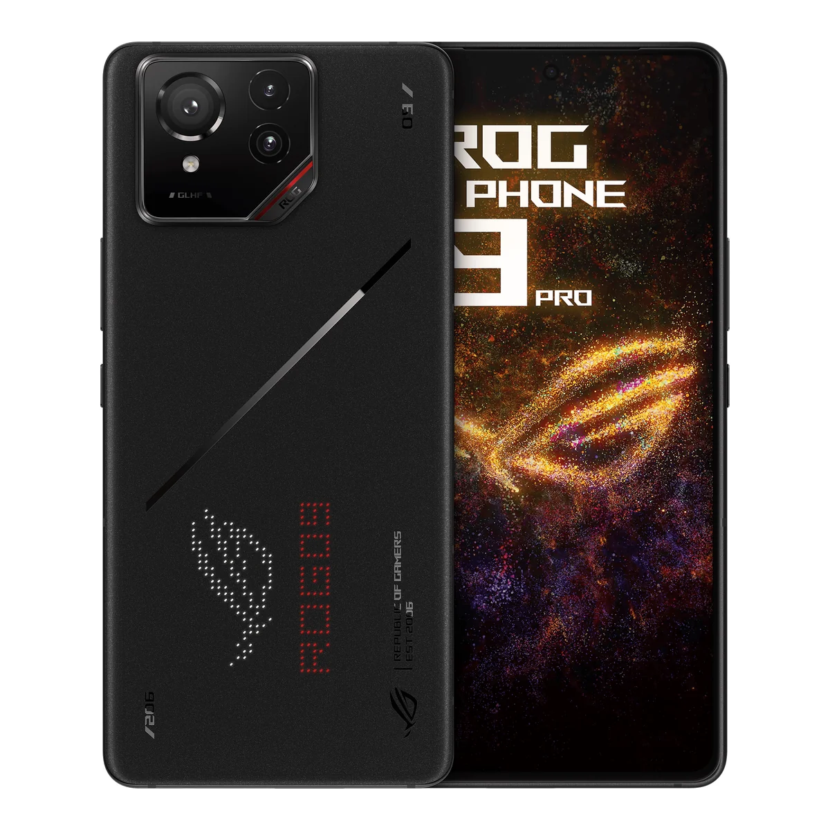 ASUS ROG Phone 9 Pro, front and back