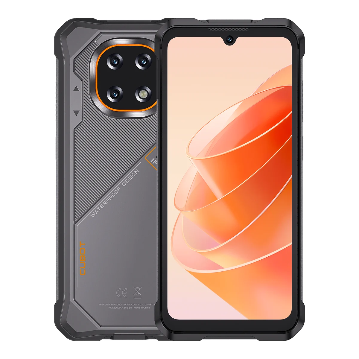 Cubot KingKong ES 5, front and back