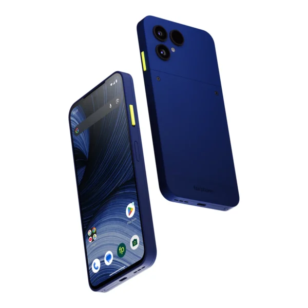 Fairphone Gen. 6+, front and back