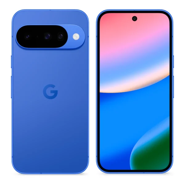 Google Pixel 10, front and back