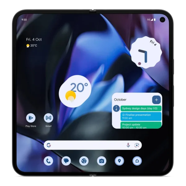 Google Pixel 9 Pro Fold unfolded