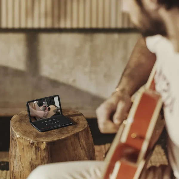 Google Pixel Fold in use
