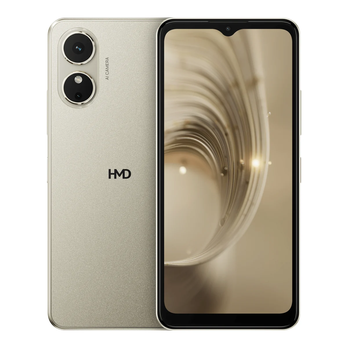 HMD Arc 2, front and back