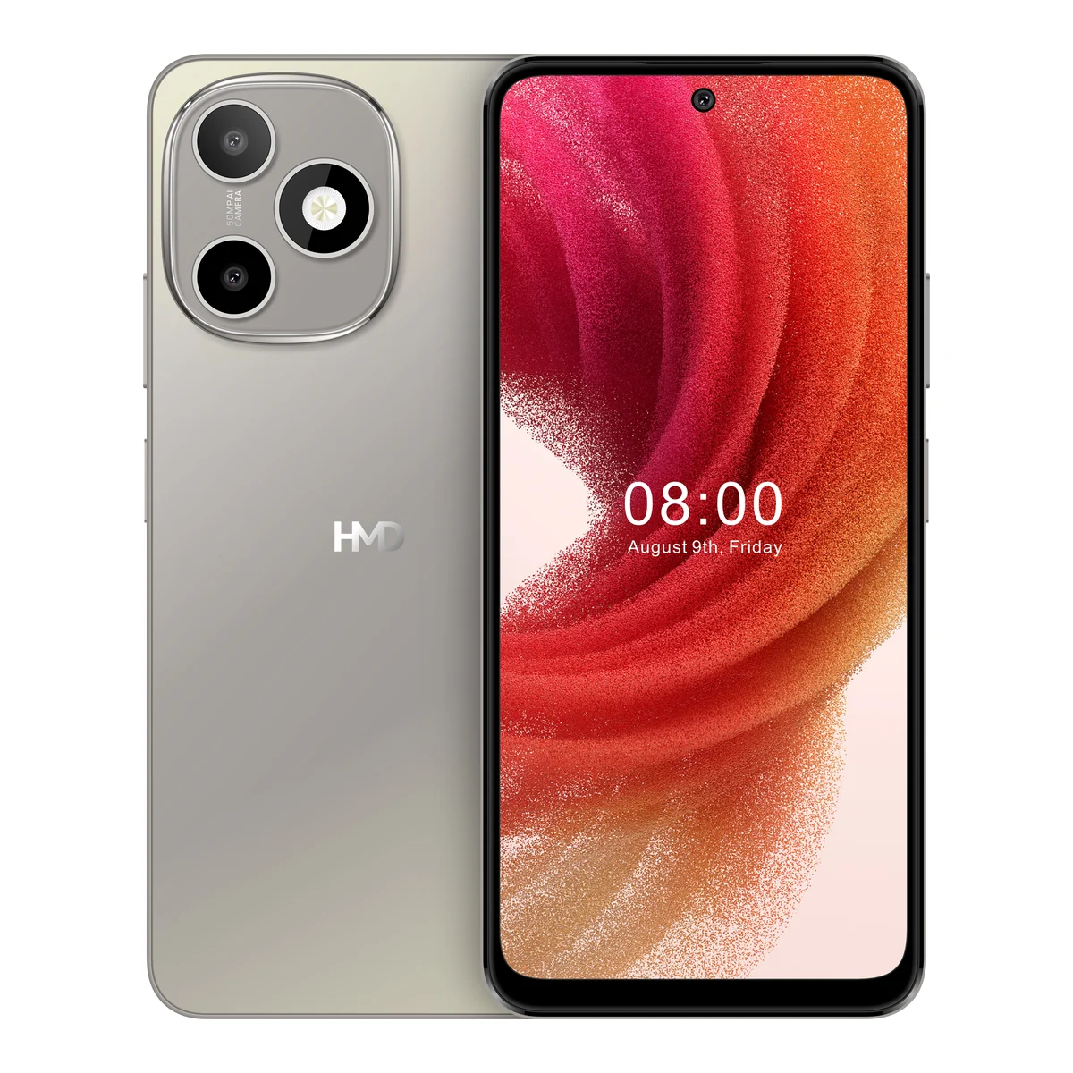 HMD Luma, front and back