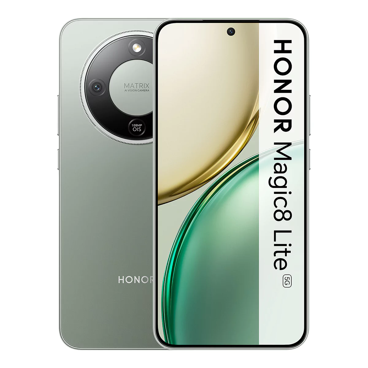 HONOR Magic8 Lite, front and back