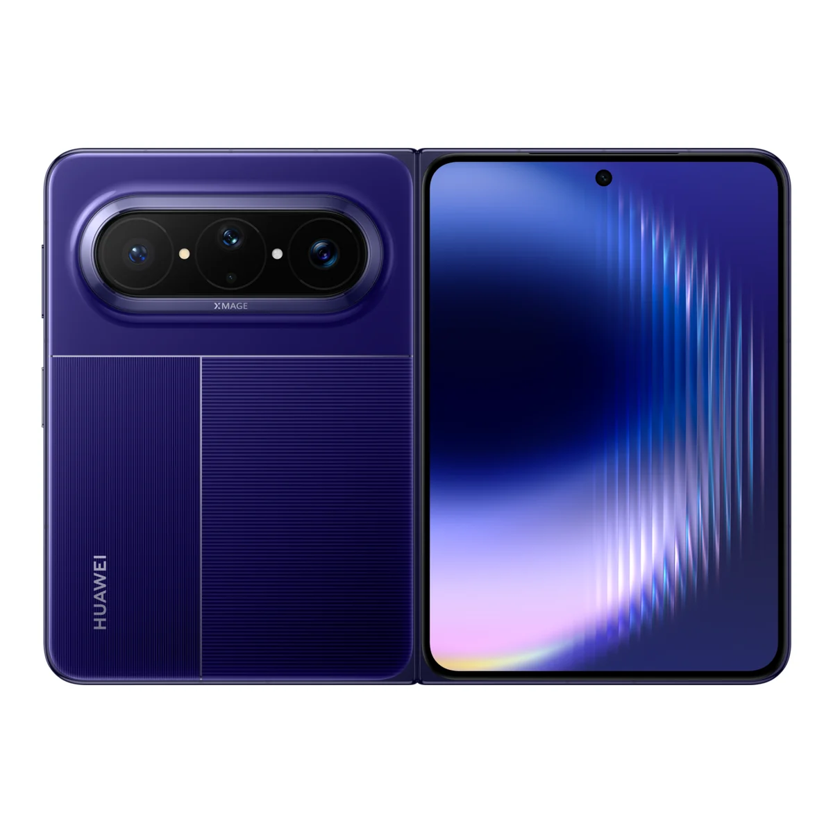 Huawei Pura X Max, front and back