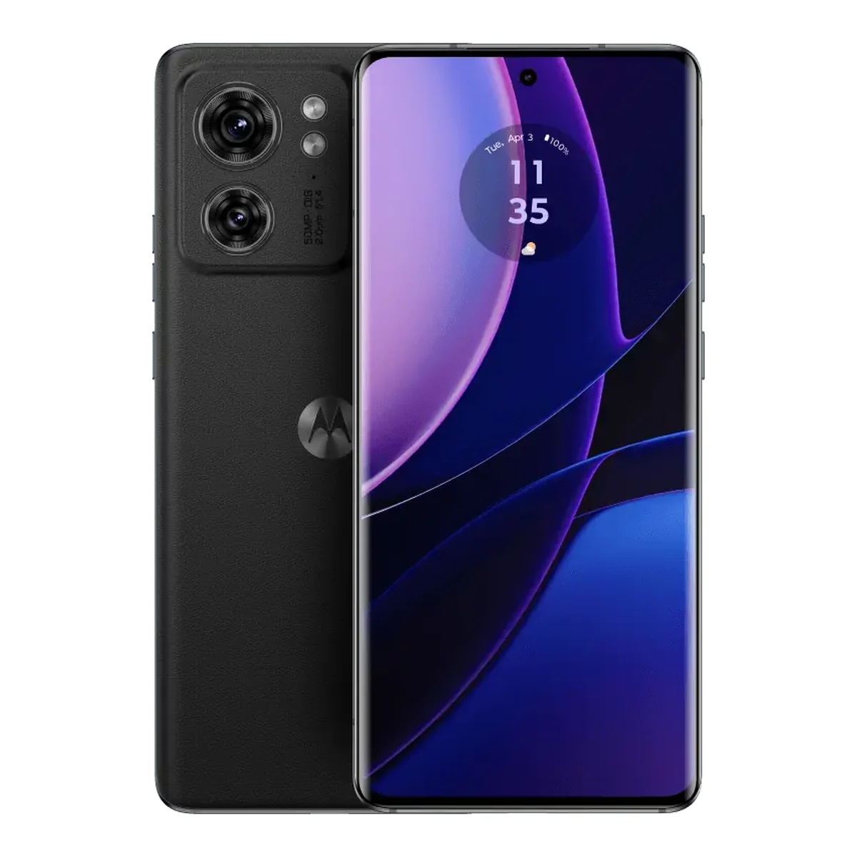 Motorola Edge (2023), front and back