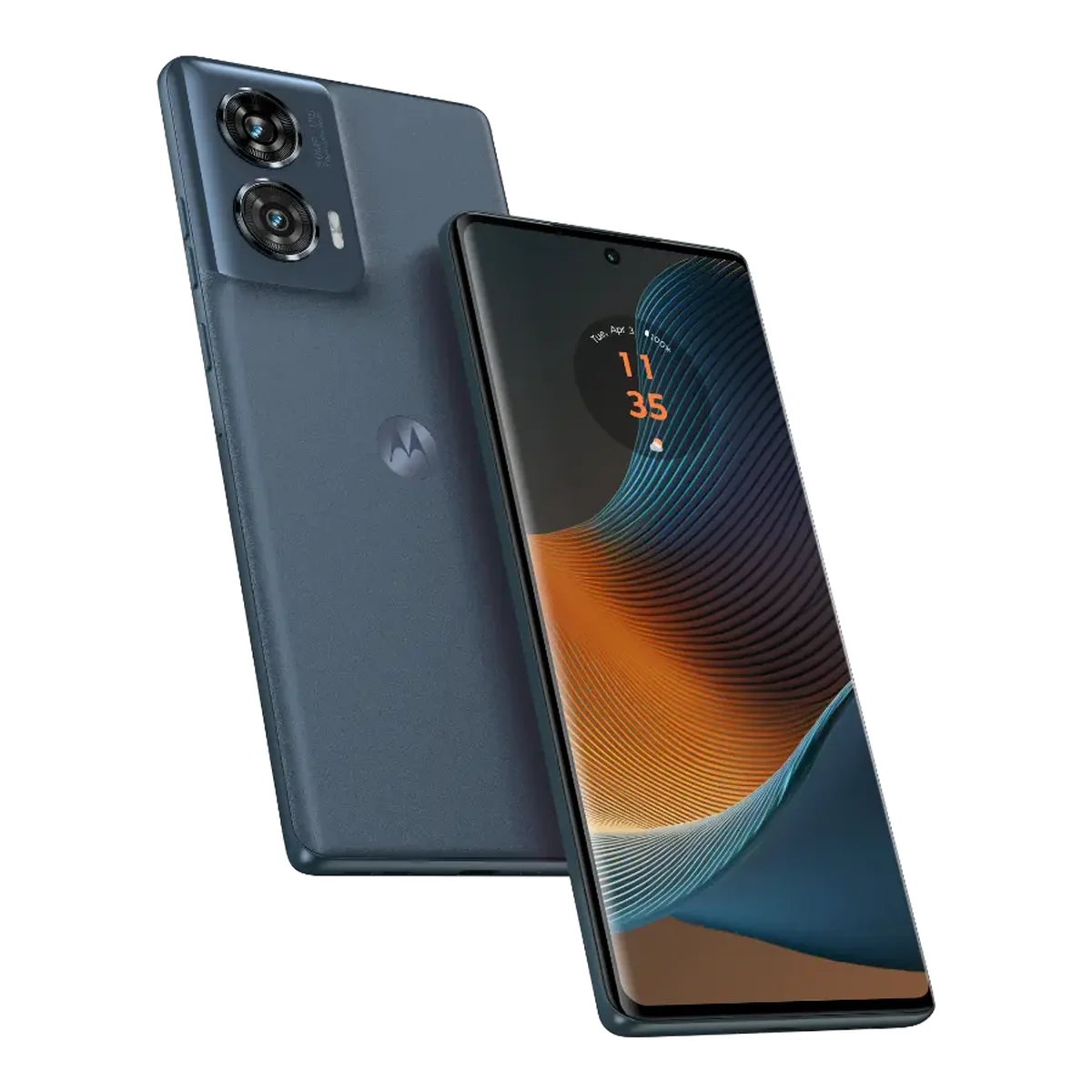 Motorola Edge 50 Fusion, front and back