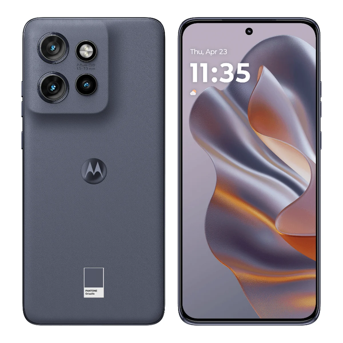 Motorola Edge 50 Neo, front and back