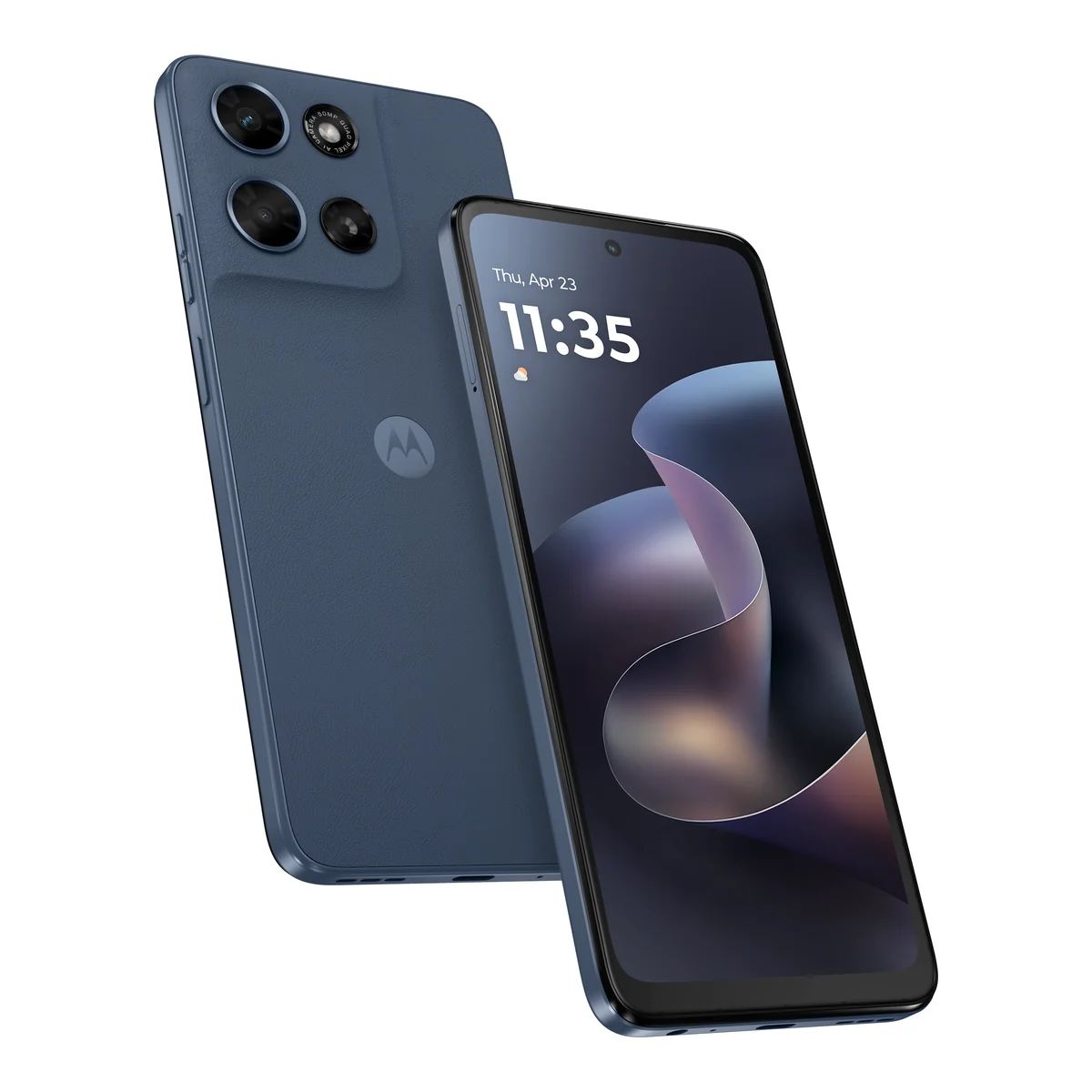 Motorola Moto G (2026), front and back