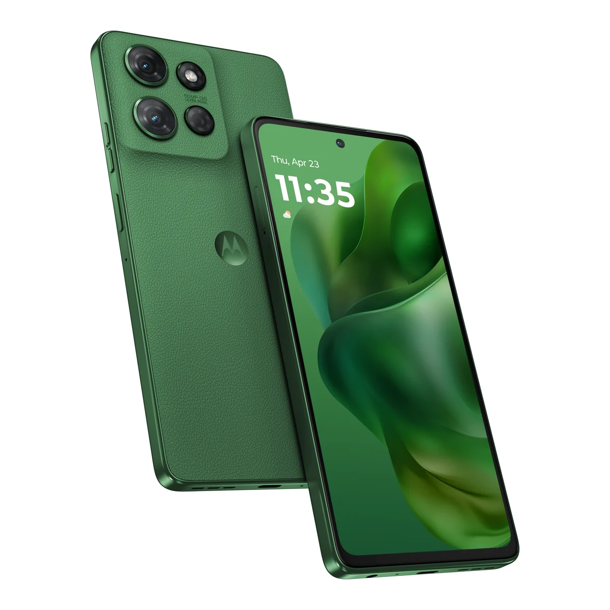 Motorola Moto G Power (2025), front and back