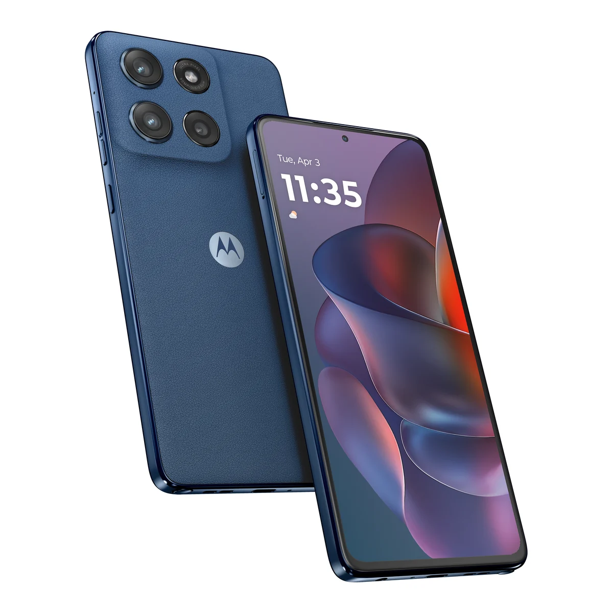 Motorola Moto G Stylus (2025), front and back