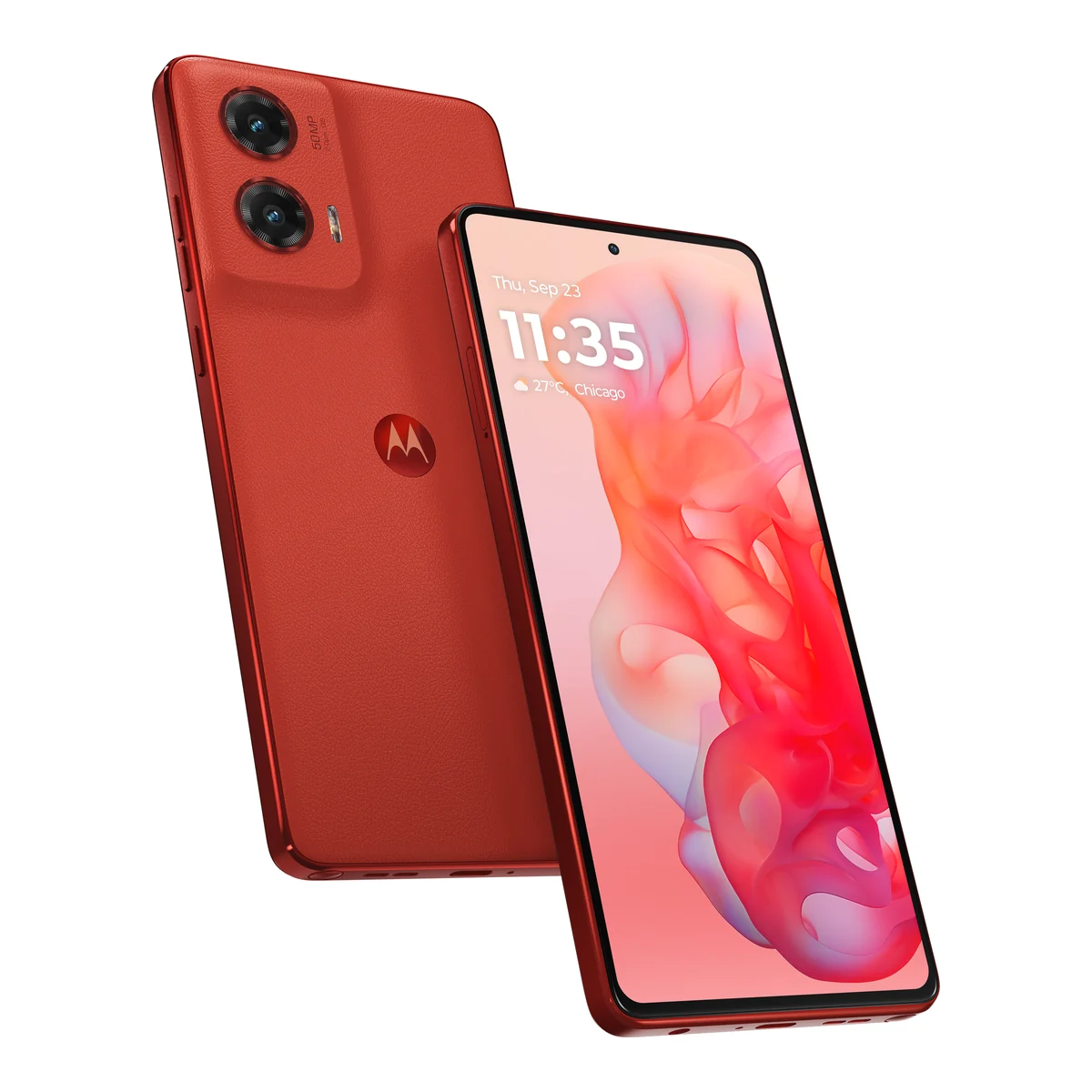Motorola Moto G Stylus (2026), front and back