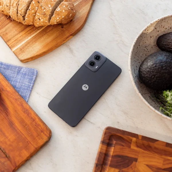 Motorola Moto G34 in use