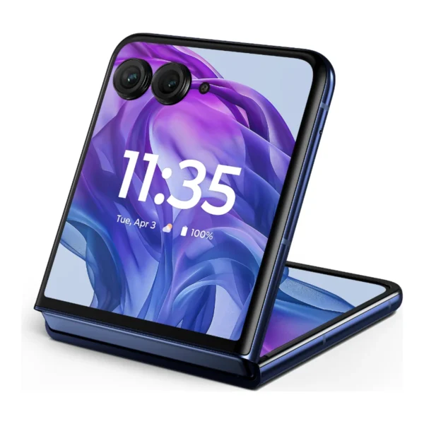 Motorola Razr+ 2024 angled view