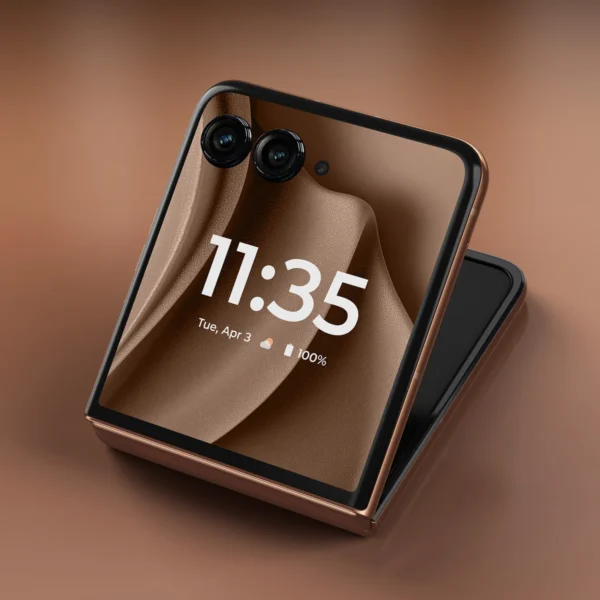 Motorola Razr+ 2025 in use