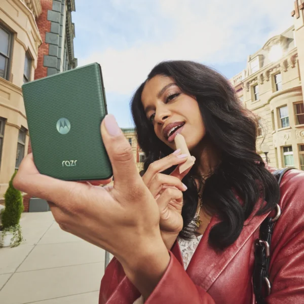 Motorola Razr+ 2026 in use