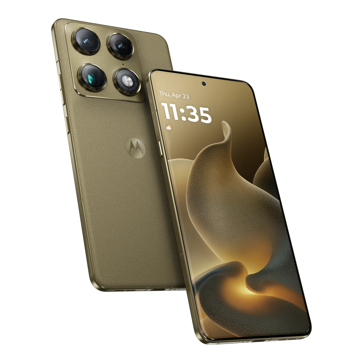Motorola Signature, front and back