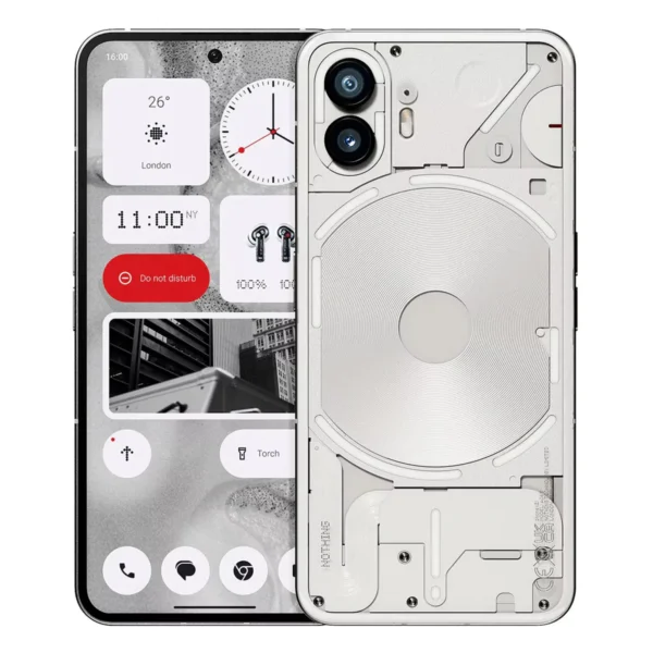 Nothing Phone (2) in use