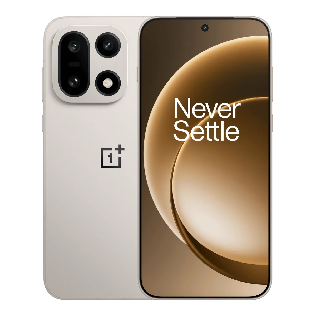 OnePlus 15, front and back