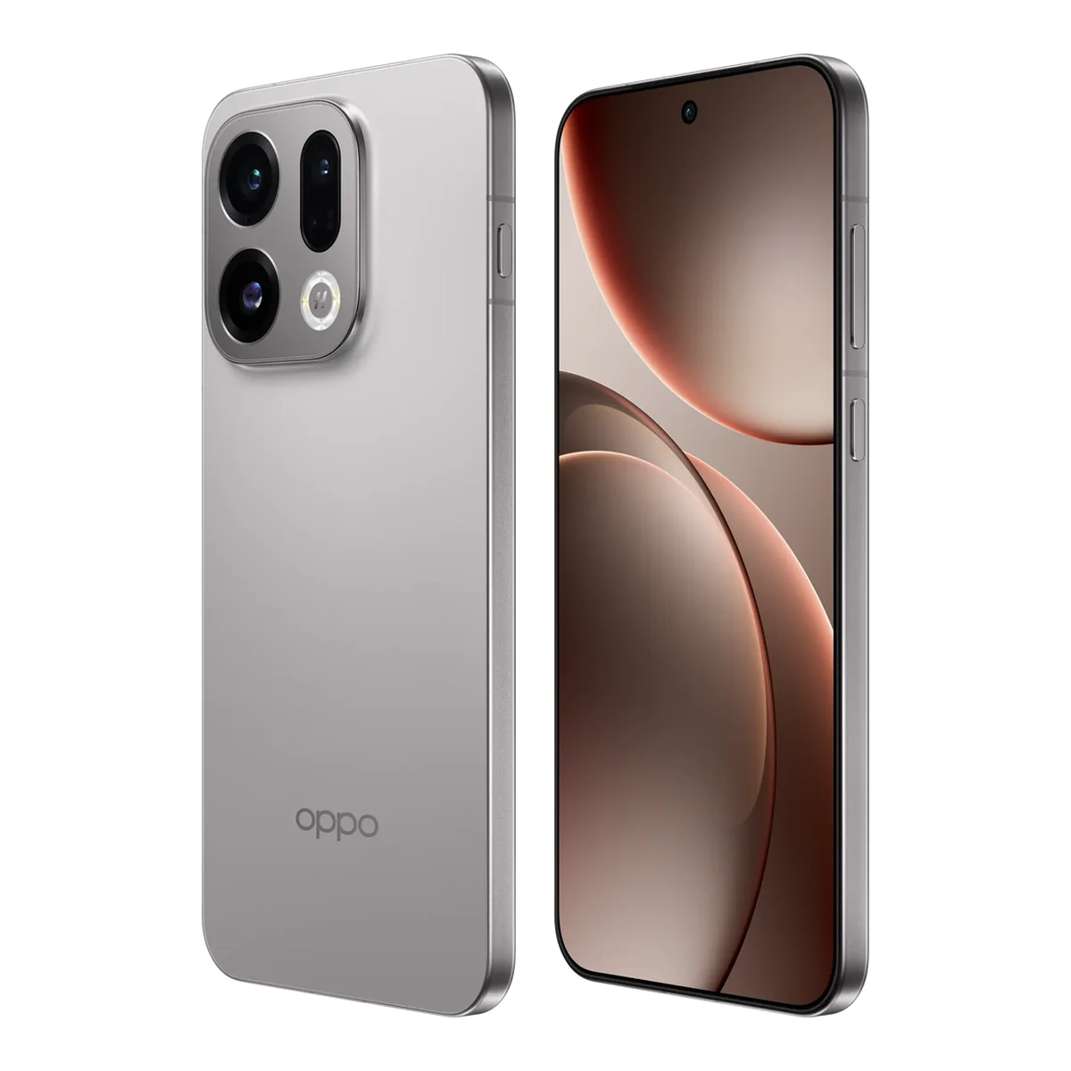 OPPO Find X9, front and back