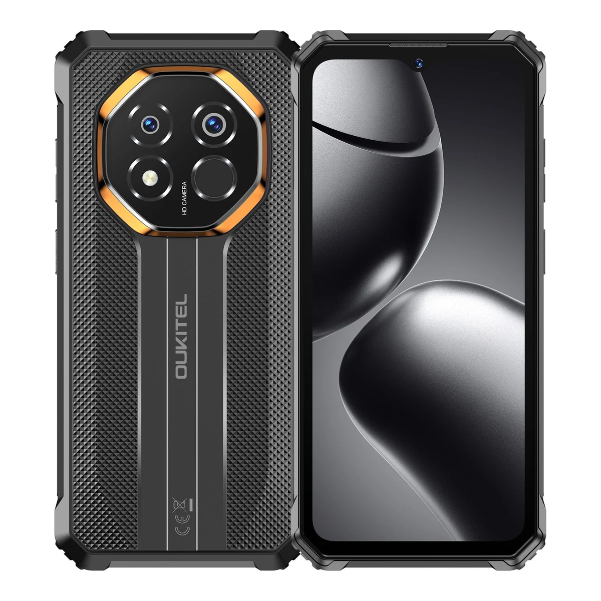 Oukitel G7, front and back