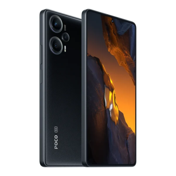 POCO F5 angled view
