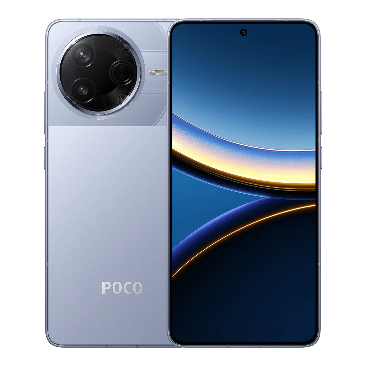 POCO F7 Pro, front and back