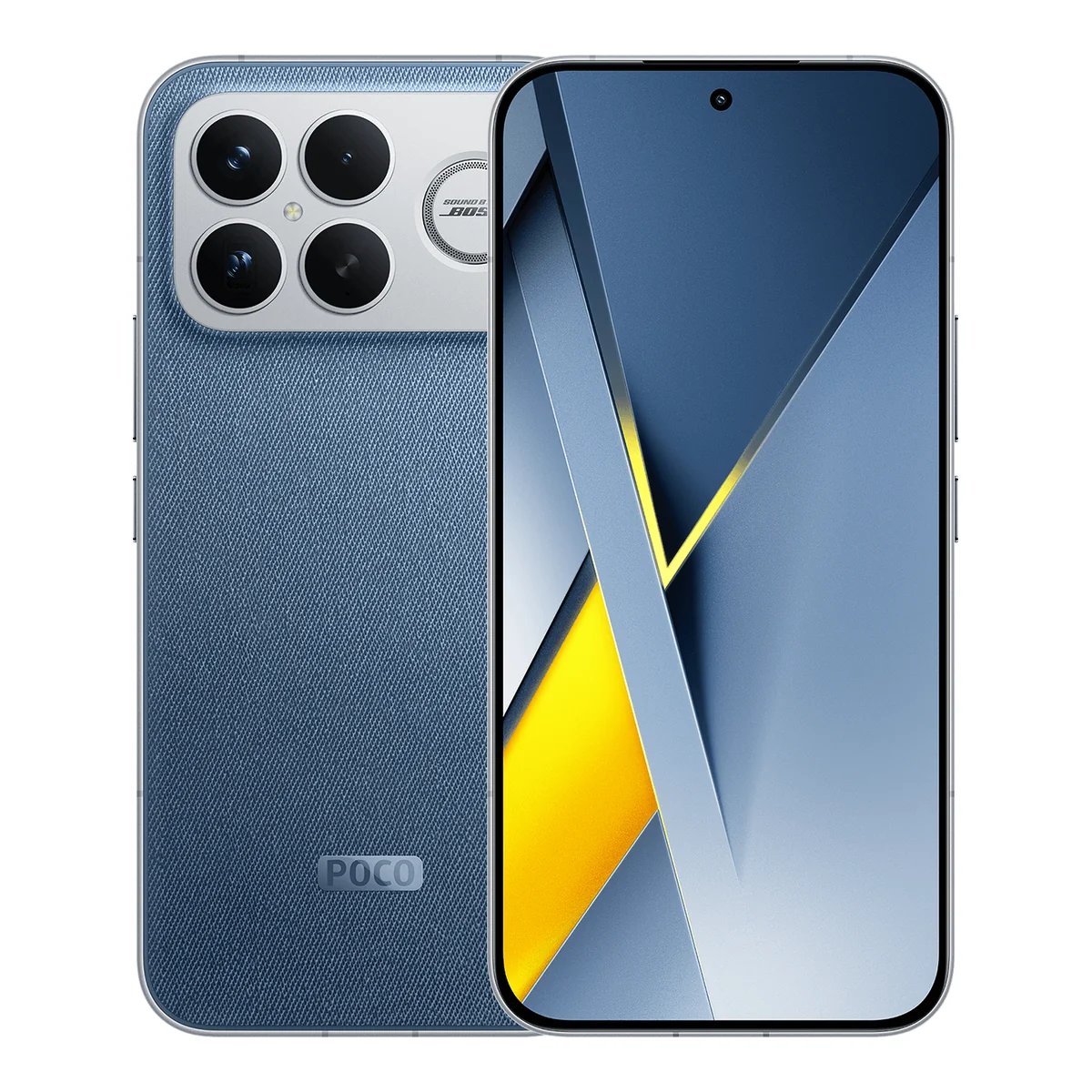 POCO F8 Ultra, front and back