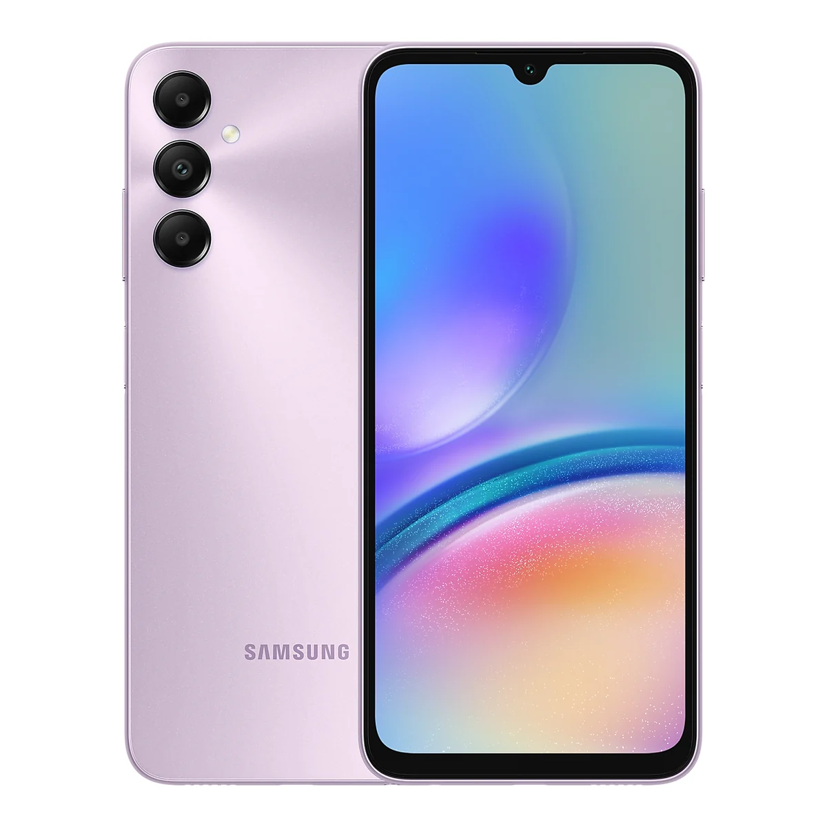 Samsung Galaxy A05s, front and back