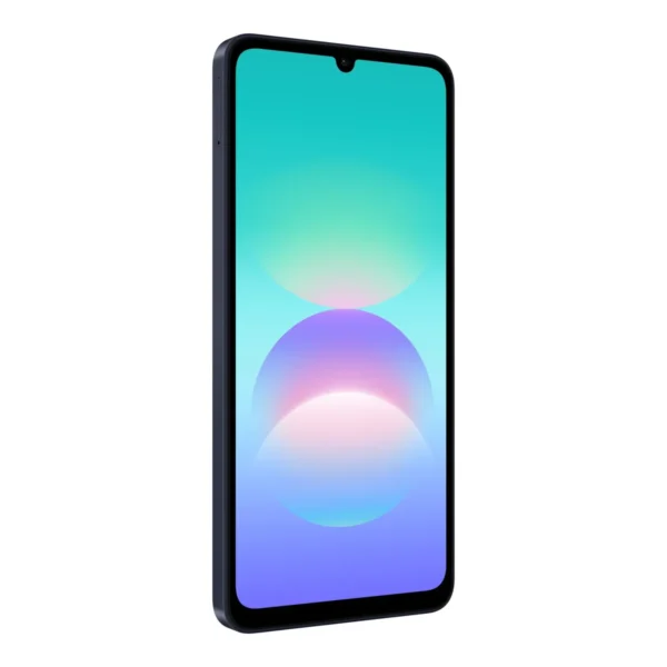 Samsung Galaxy A08 angled view