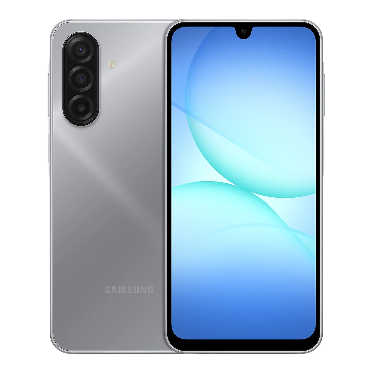 Samsung Galaxy A17, front and back