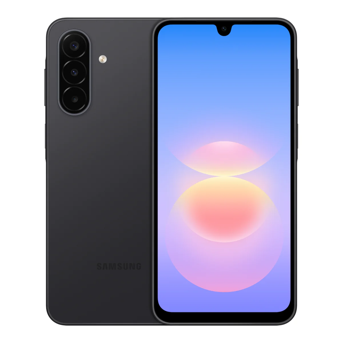 Samsung Galaxy A18, front and back