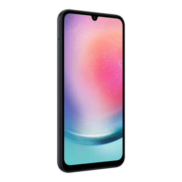 Samsung Galaxy A24 angled view