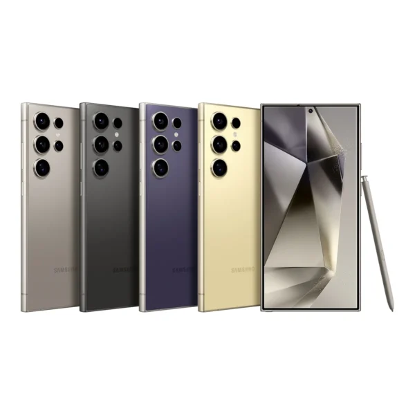 Samsung Galaxy S24 Ultra in all colors