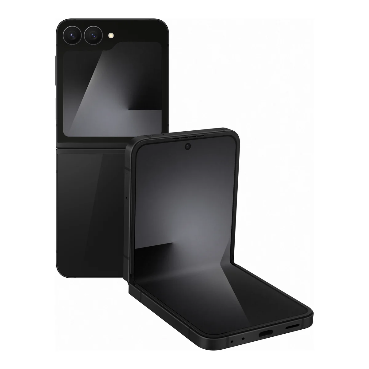 Samsung Galaxy Z Flip7 FE, front and back