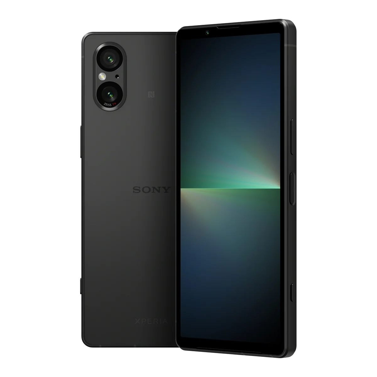 Sony Xperia 5 V, front and back