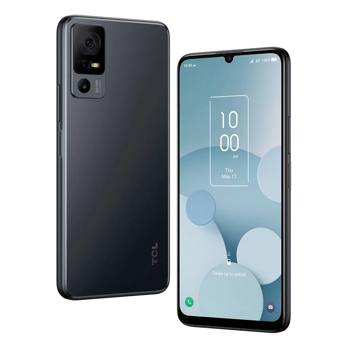 TCL 40 XL, front and back