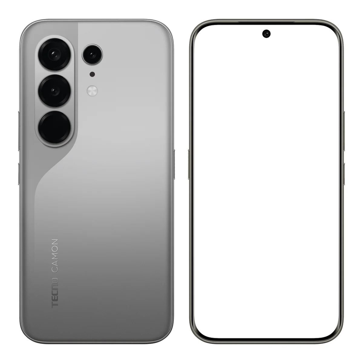 TECNO Camon 50 Ultra 5G, front and back