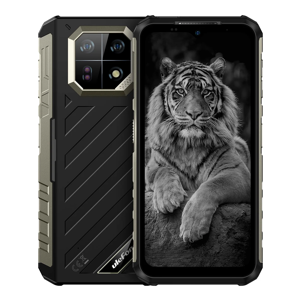 Ulefone Armor 22 Pro, front and back
