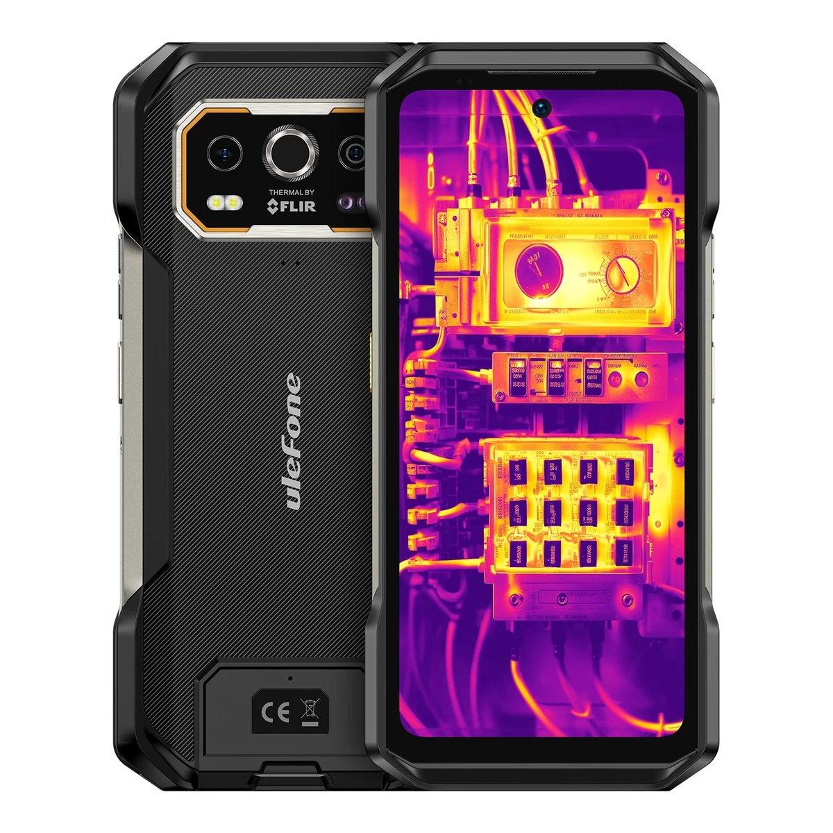 Ulefone Armor 27T Pro+, front and back
