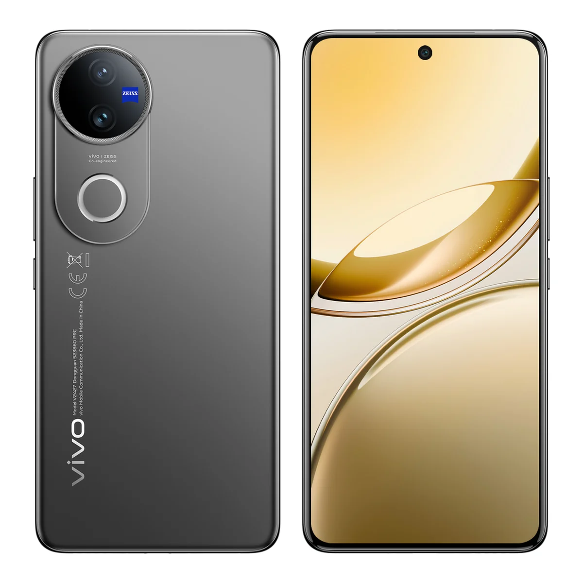 vivo V50, front and back